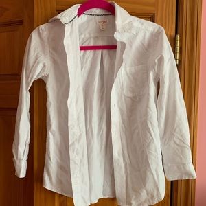 Cat & jack unisex white button down